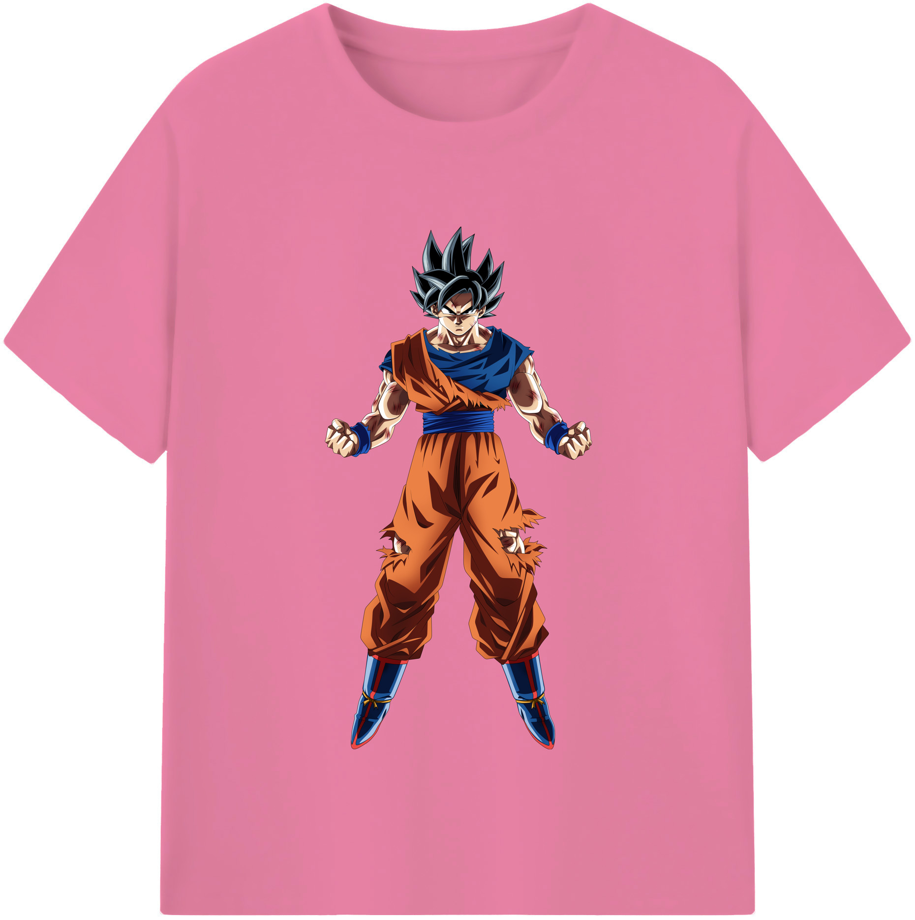 （画像用） ドラゴンボール 孫悟空（そん ごくう）Son Goku カカロット DRAGON BALL Kakarotto 綿100％半袖Tシャツ（フロントプリント）